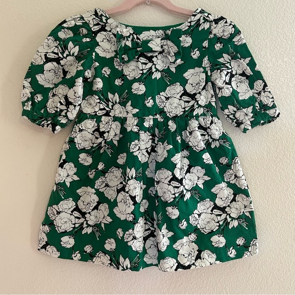 Janie and Jack | Floral Bow Dress - Picture 3 of 8